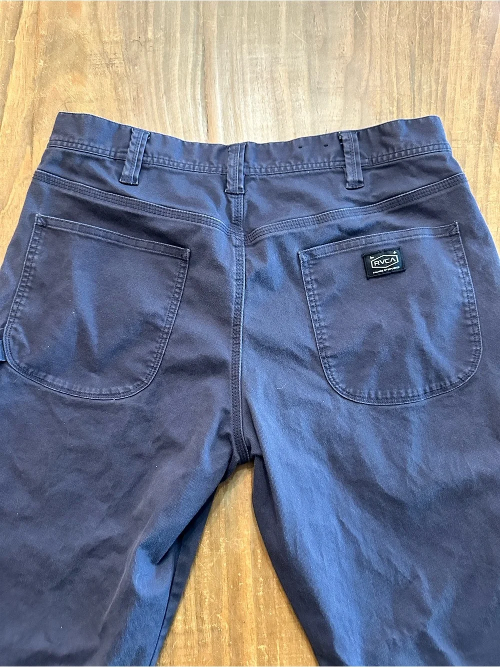 RVCA Navy Carpenter Chino Pants